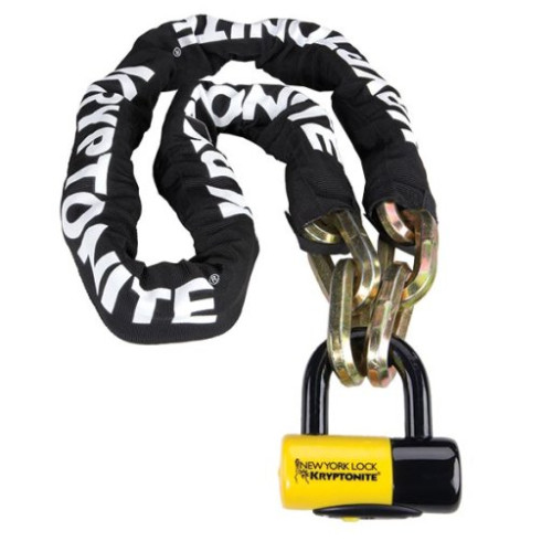 KRYPTONITE CATENA CON LUCCHETTO DISCO FAHGETTABOUDIT DA 100CM NEW YORK