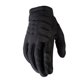 100% GUANTI 100% BRISKER BLACK (S)