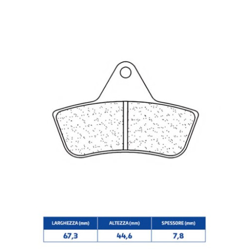 SET PASTIGLIE FRENO CL BRAKES 2926ATV1