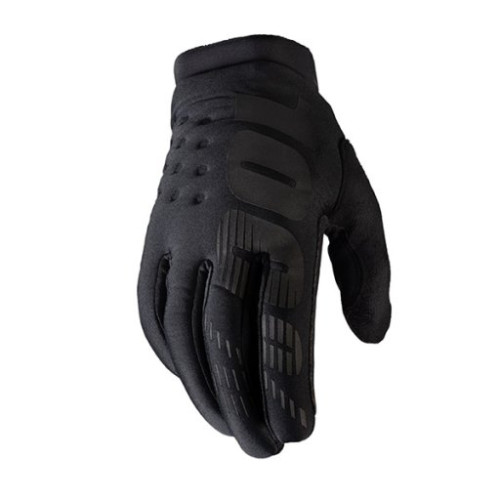 100% GUANTI 100% BRISKER YOUTH BLACK (XL)