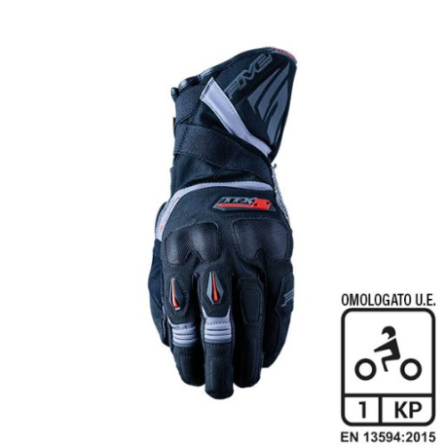 FIVE GLOVES GUANTI FIVE TFX2 WP BLACK/GREY (L)