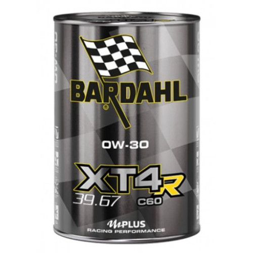 BARDAHL BARDAHL OLIO MOTORE 4T XT4-R C60 RACING 39.67 0W-30 (Cartone 12x1L)