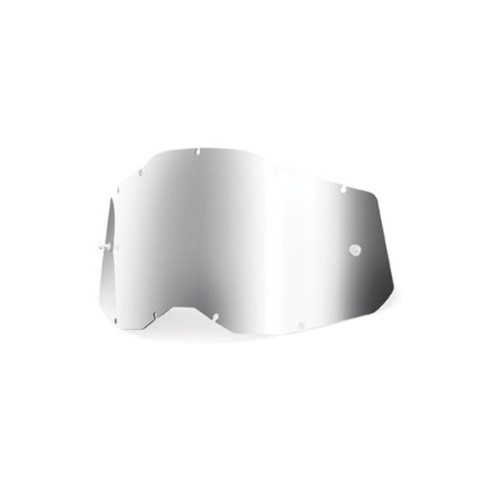 100% LENTE A SPECCHIO ARGENTO PER MASCHERE RC2/AC2/ST2