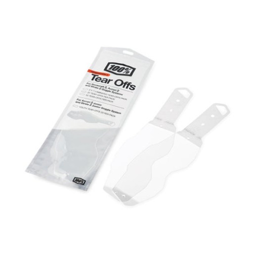 100% TEAR-OFFS LAMINATE PER MASCHERE RC2/AC2/ST2 (2 CONFEZIONE DA 7PZ)