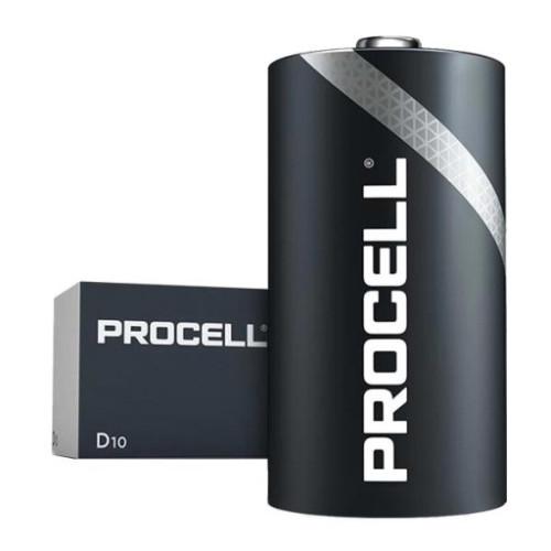 DURACELL PILA ALCALINA PROCELL D PC1300 (SCATOLA DA 10PZ)
