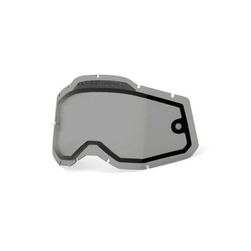100% LENTE DOPPIA FUME CON PRESE D'ARIA PER MASCHERE RC2/AC2/ST2