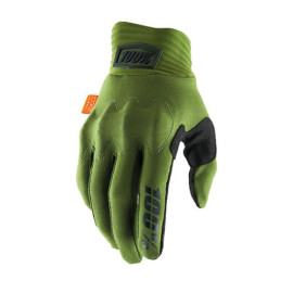 100% GUANTI 100% COGNITO ARMY GREEN/BLACK (M)