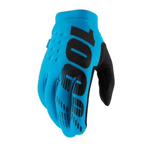 100% GUANTI 100% BRISKER TURQUOISE (XL)
