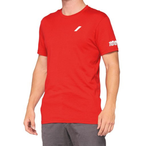 100% T-SHIRT 100% TILLER RED (TAGLIA L)