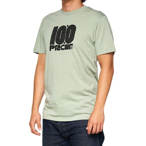 100% T-SHIRT 100% PECTEN SLATE GREEN (TAGLIA XL)