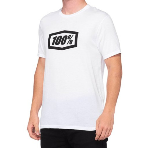 100% T-SHIRT 100% ESSENTIAL WHITE (TAGLIA XXL)