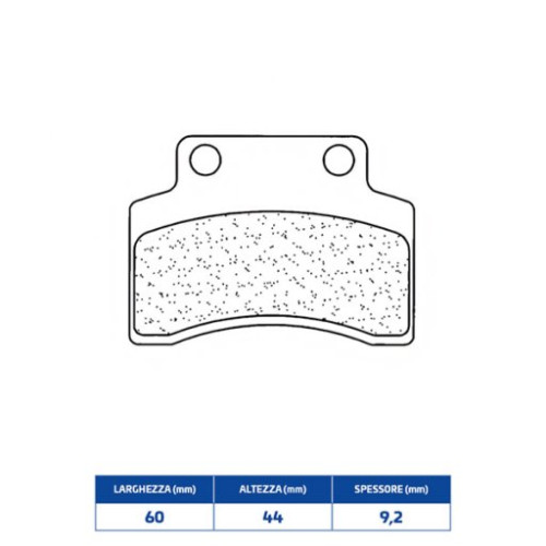 SET PASTIGLIE FRENO CL BRAKES 3047MSC