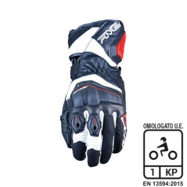 FIVE GLOVES GUANTI FIVE RFX4 EVO BLACK/WHITE/RED (M)