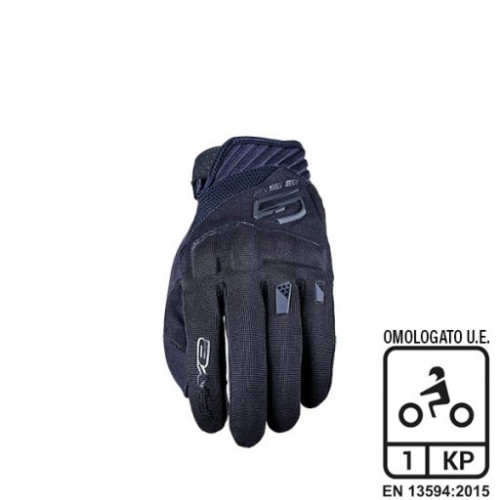 FIVE GLOVES GUANTI FIVE RS3 EVO BLACK (M)