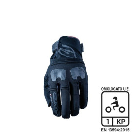 FIVE GLOVES GUANTI FIVE E-WP BLACK (M)