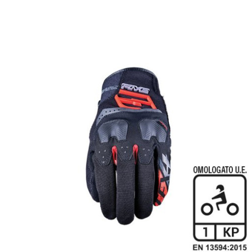 FIVE GLOVES GUANTI FIVE TFX4 BLACK/RED (XXL)
