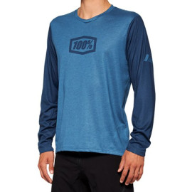 100% AIRMATIC MAGLIA A MANICHE LUNGHE MIDNIGHT - M