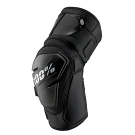 100% FORTIS GINOCCHIERE BLACK - L/XL
