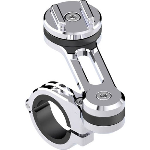 SP CONNECT SP MOTO MOUNT PRO CHROME - ATTACCO AL MANUBRIO CROMATO