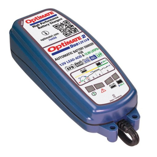 TECMATE CARICABATTERIE OPTIMATE 2 DUO (TECMATE TM-550)