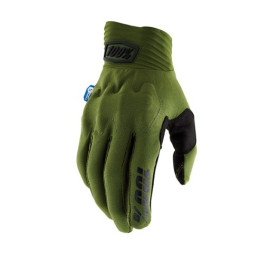 100% GUANTI 100% COGNITO SMART SHOCK ARMY GREEN (M)