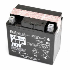 BATTERIA FURUKAWA FTX5L-BS 12V-4AH (SIGILLATA CON ACIDO A CORREDO)