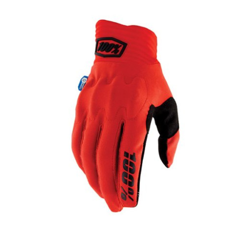 100% GUANTI 100% COGNITO SMART SHOCK RED (XXL)