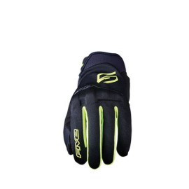 FIVE GLOVES GUANTI FIVE GLOBE EVO BLACK/FLUO YELLOW (XXXL)