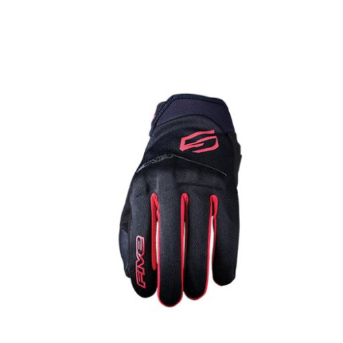 FIVE GLOVES GUANTI FIVE GLOBE EVO BLACK/RED (S)