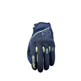FIVE GLOVES GUANTI FIVE RS3 EVO AIRFLOW BLACK/FLUO YELLOW (XXXL)