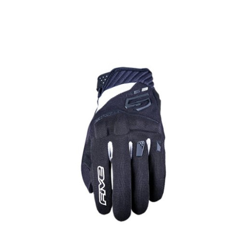 FIVE GLOVES GUANTI BAMBINO FIVE RS3 EVO BLACK/WHITE (M)