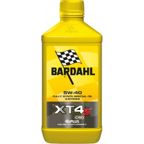 BARDAHL BARDAHL OLIO MOTORE 4T XT4-S C60 5W-40 (Cartone 12x1L)