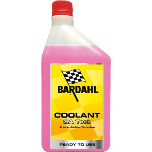 BARDAHL BARDAHL COOLANT OA TECH (Cartone 12x1L) - FLUIDO REFRIGERANTE ROSA