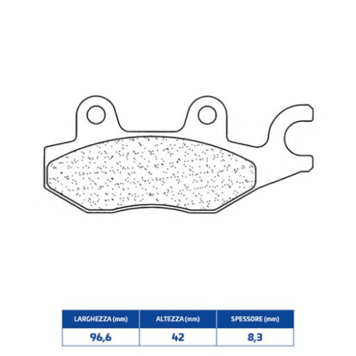SET PASTIGLIE FRENO CL BRAKES 3036SC