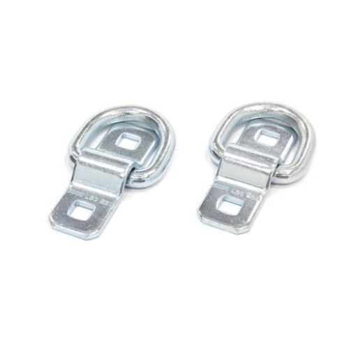 ACEBIKES D-RING HEAVY-DUTY DUO - SUPPORTI D-RING PER GRANDI PESI CONFEZIONE DA 2 PEZZI