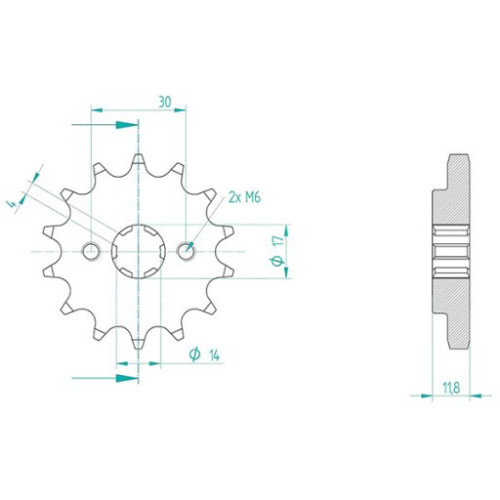 PIGNONE P428 - Z14 (DIS.00051)
