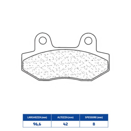 SET PASTIGLIE FRENO CL BRAKES 3086MSC