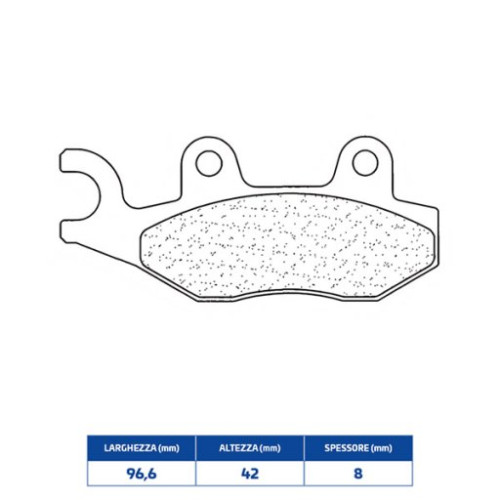 SET PASTIGLIE FRENO CL BRAKES 3087MSC