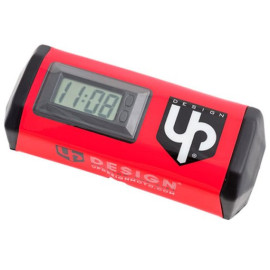 UP DESIGN PARACOLPI MANUBRIO CON OROLOGIO UP DESIGN ROSSO