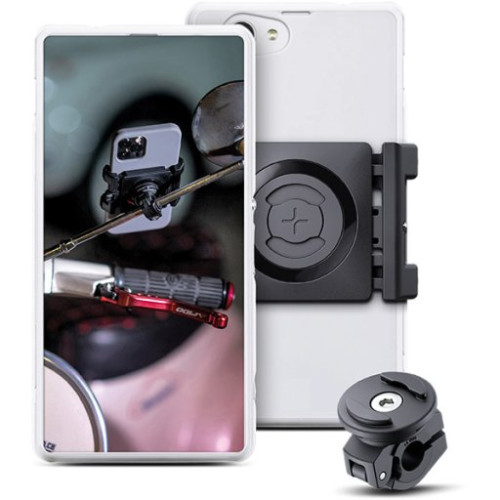 SP CONNECT SP MOTOR SCOOTER BUNDLE UNIVERSAL CLAMP SPC+ - SCOOTER BUNDLE SPC+ CON MORSETTO UNIVERSALE