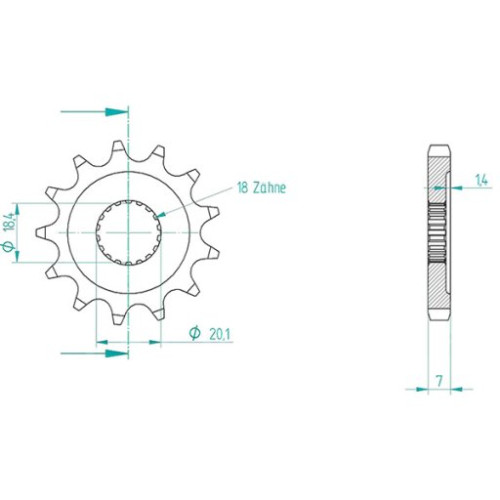 PIGNONE P428 - Z14 (DIS.00047)