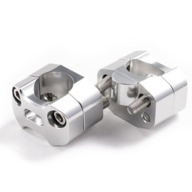 UP DESIGN ADATTATORE UP DESIGN PER DIAMETRO 22/28 MM, ALTEZZA +16MM ALLUMINIO