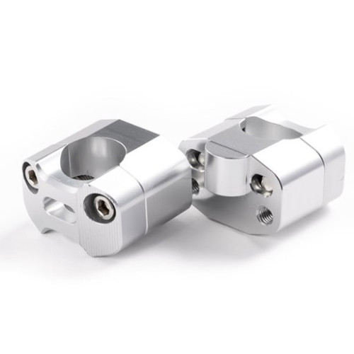 UP DESIGN ADATTATORE UP DESIGN PER DIAMETRO 22/28 MM, ALTEZZA +25MM ALLUMINIO