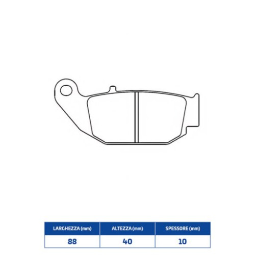 SET PASTIGLIE FRENO CL BRAKES 1259RX3