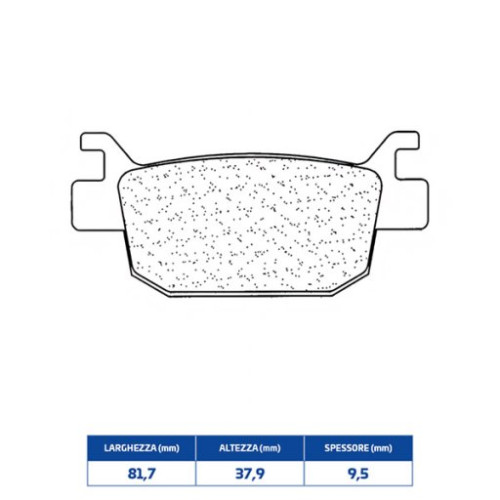 SET PASTIGLIE FRENO CL BRAKES 3083MSC
