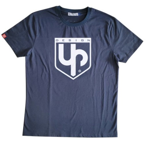 UP DESIGN T-SHIRT UP DESIGN BLU MARINE (TAGLIA S)