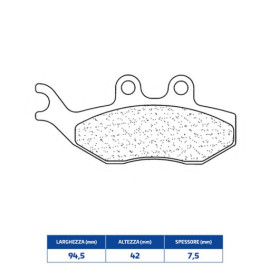 SET PASTIGLIE FRENO CL BRAKES 3031MSC
