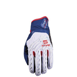 FIVE GLOVES GUANTI FIVE TFX5 GREY / BLUE / RED (XXXL)