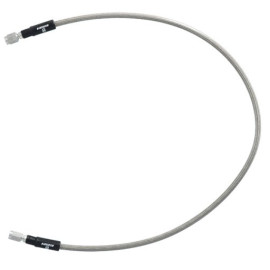 ACCOSSATO TUBO FRENO IN TRECCIA  - GUAINA TRASPARENTE 325 mm