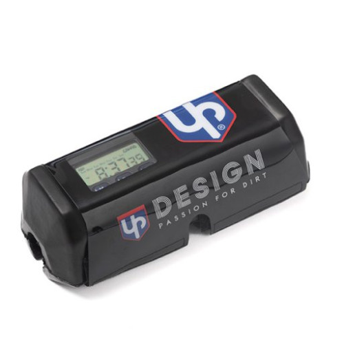 UP DESIGN PARACOLPI MANUBRIO CON CRONOMETRO INTEGRATO UP DESIGN NERO